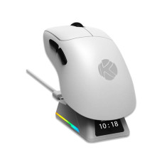 KGaming (K18) 8K Tri-Mode Wireless Gaming Mouse - White